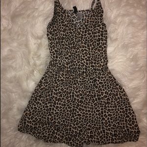 cheetah print romper